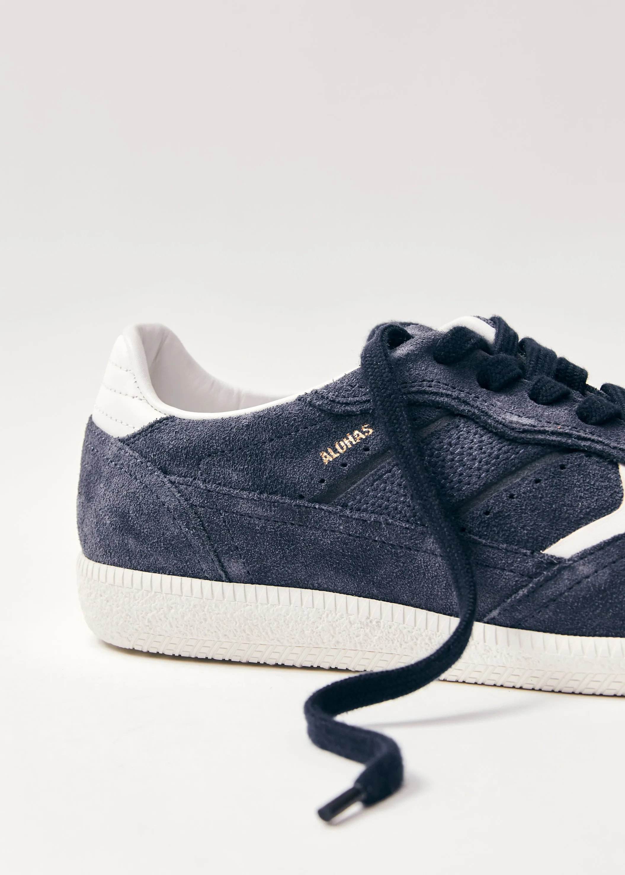 Tb.490 Rife Navy Blue Leather Sneakers sold by Alohas product image thumbnail 5