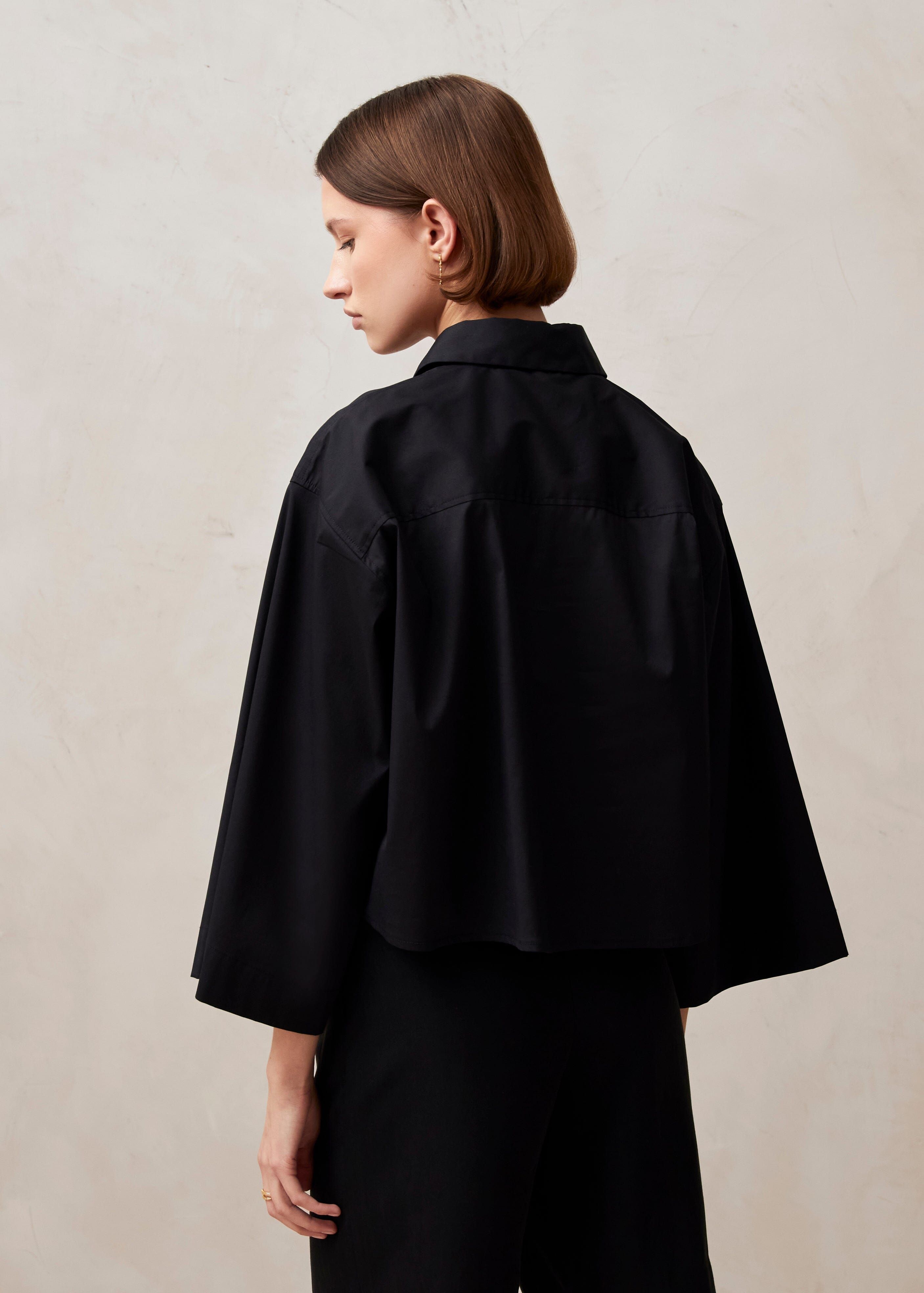 Giovanna Black Shirt sold by Alohas product image thumbnail 4