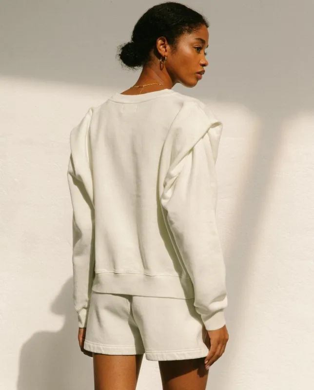 Doppio Cream Sweatshirt sold by Alohas