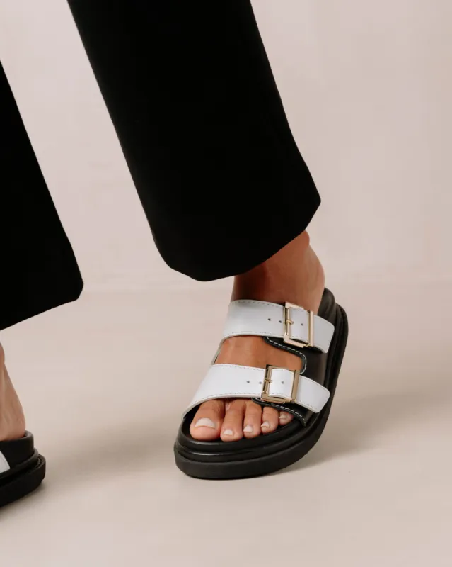 Buckle Strap Black White sold by Alohas