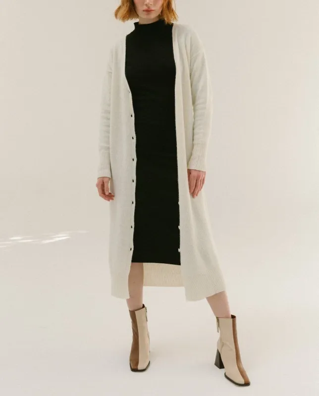Pursuit Cream Tricot Cardigan sold by Alohas