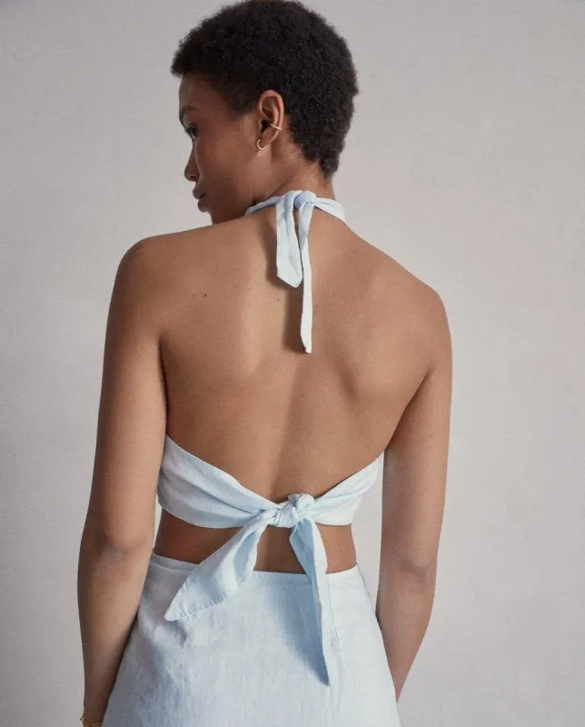 Poetry Baby Blue Top sold by Alohas