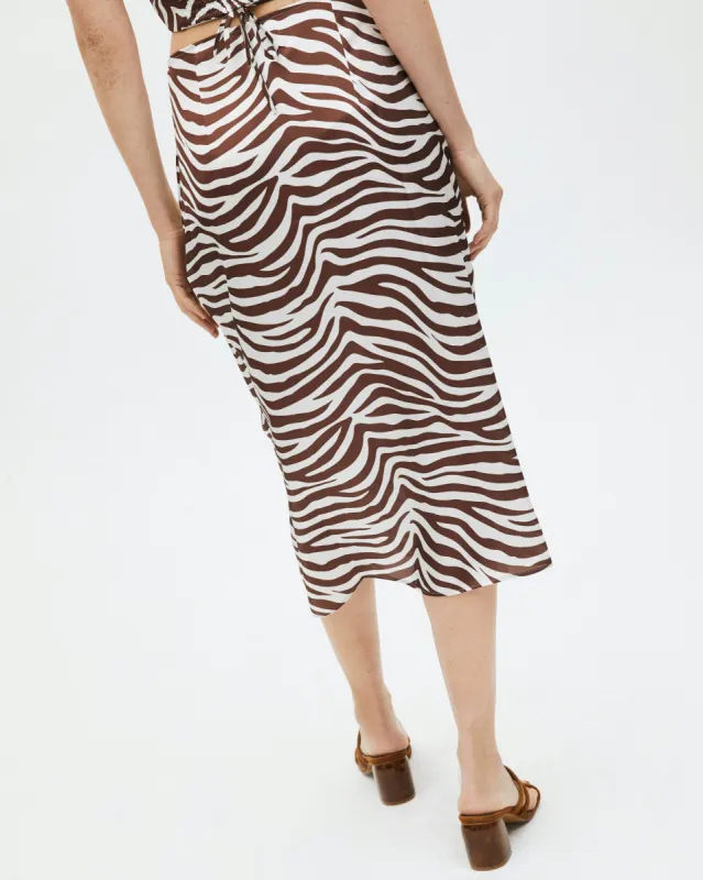 High Tied Skirt Safari sold by Alohas