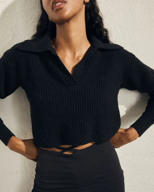 Airliner Sweater Black sold by Alohas