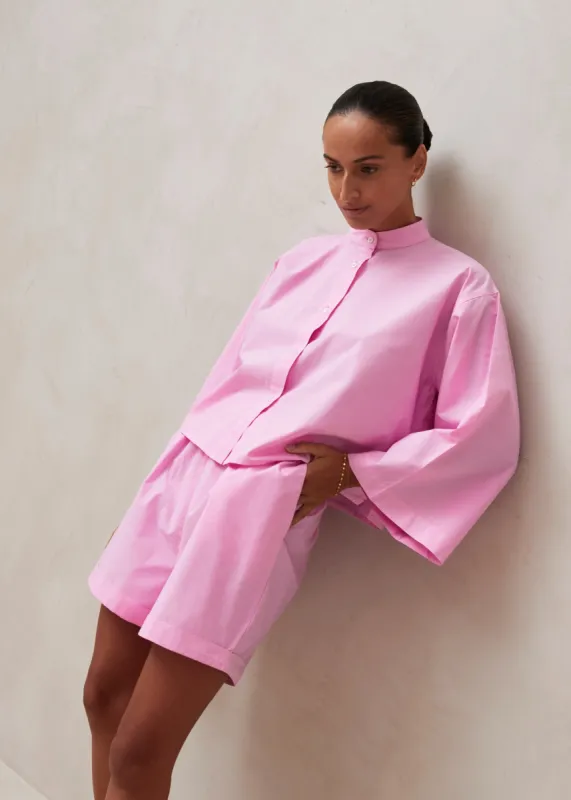 Maira Pink Shirt sold by Alohas