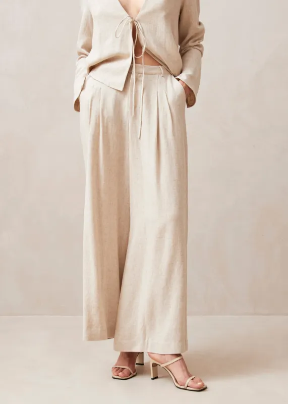 Lumi Natural Pants sold by Alohas