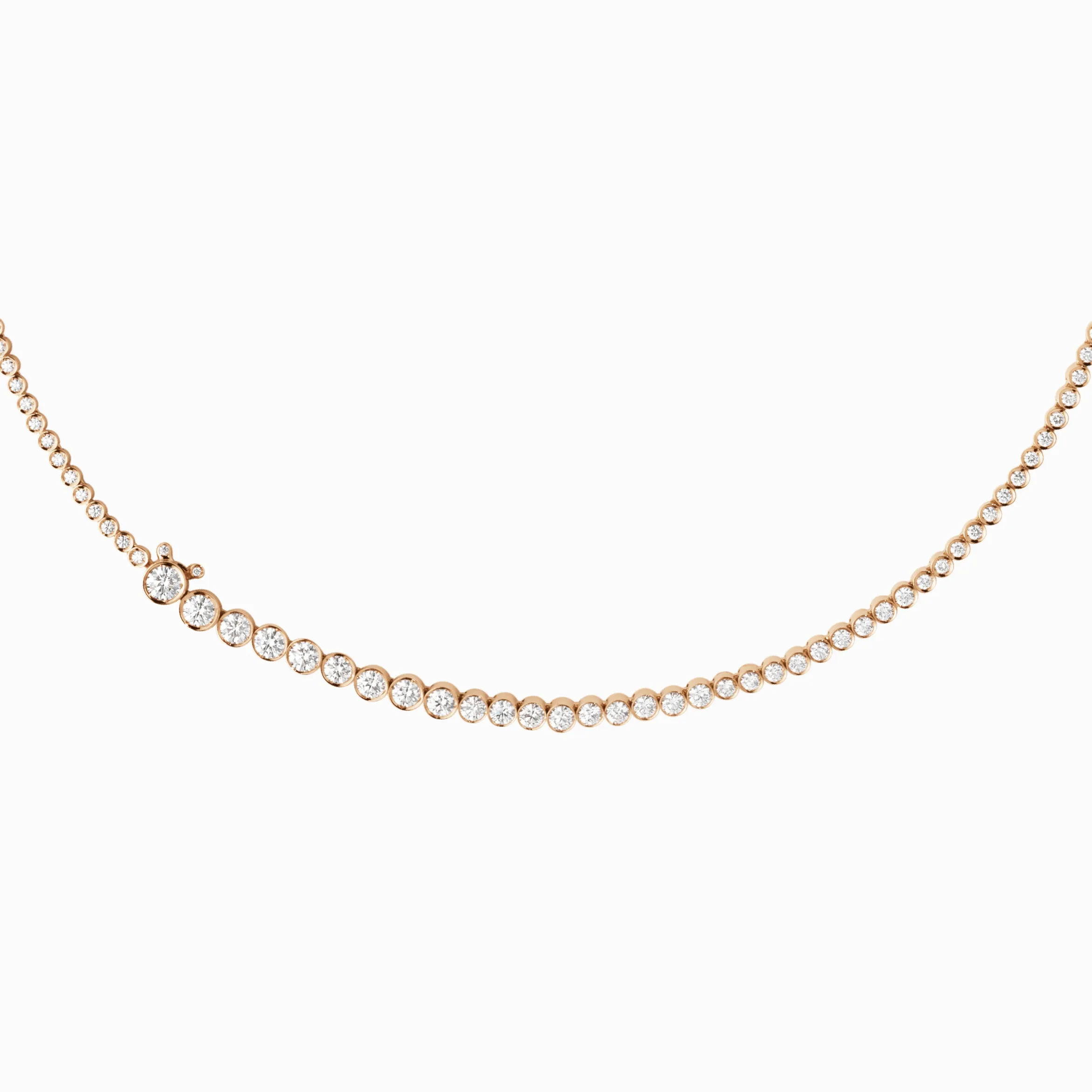 Collier de Tennis Classique Rose sold by Sophie Bille Brahe