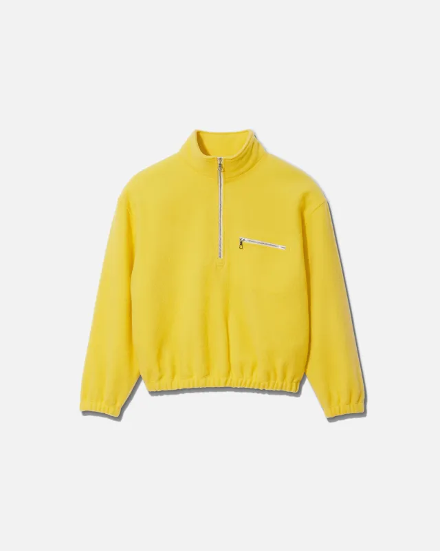 Fleece yellow made by Rier