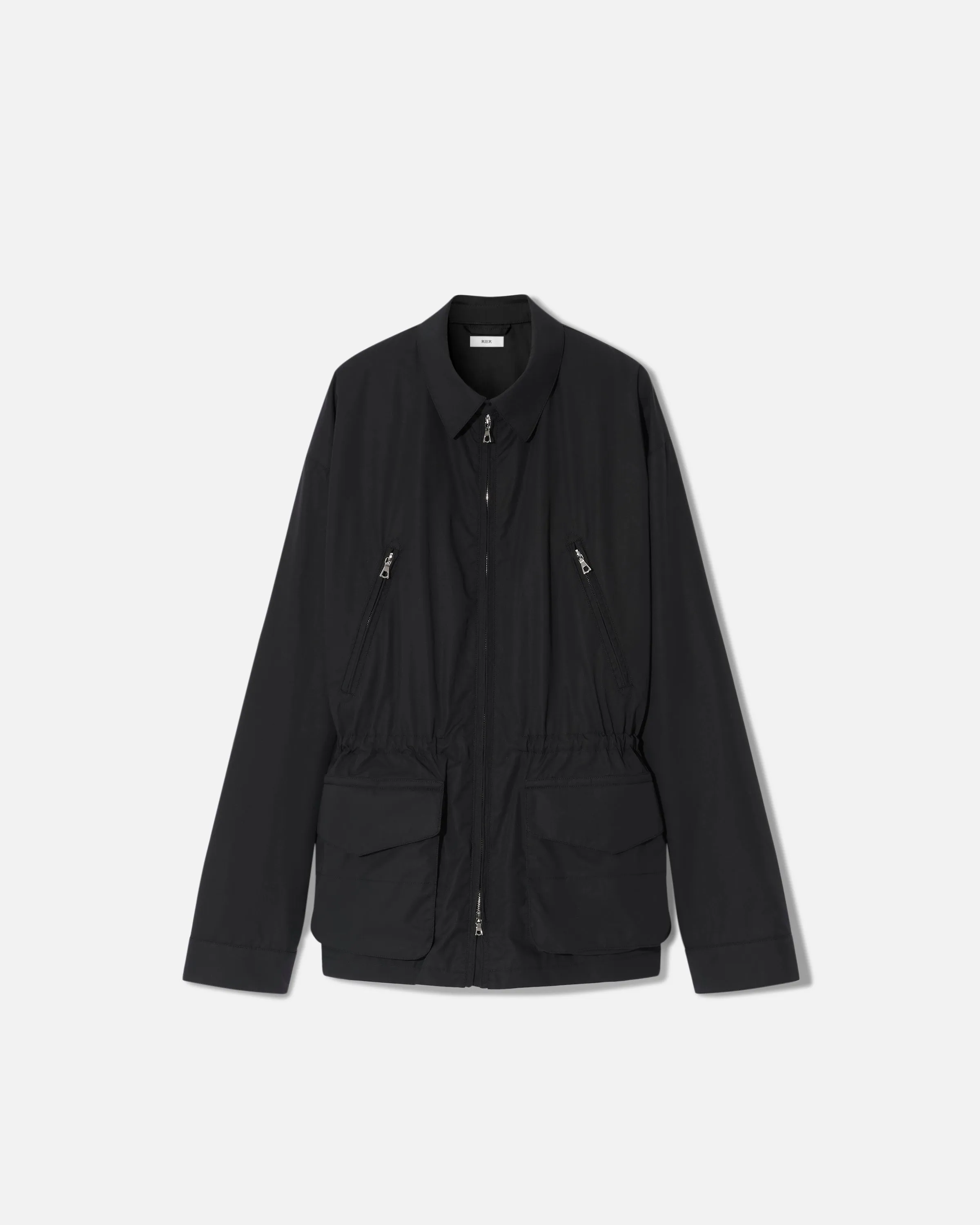 Field jacket cotton black sold by Rier