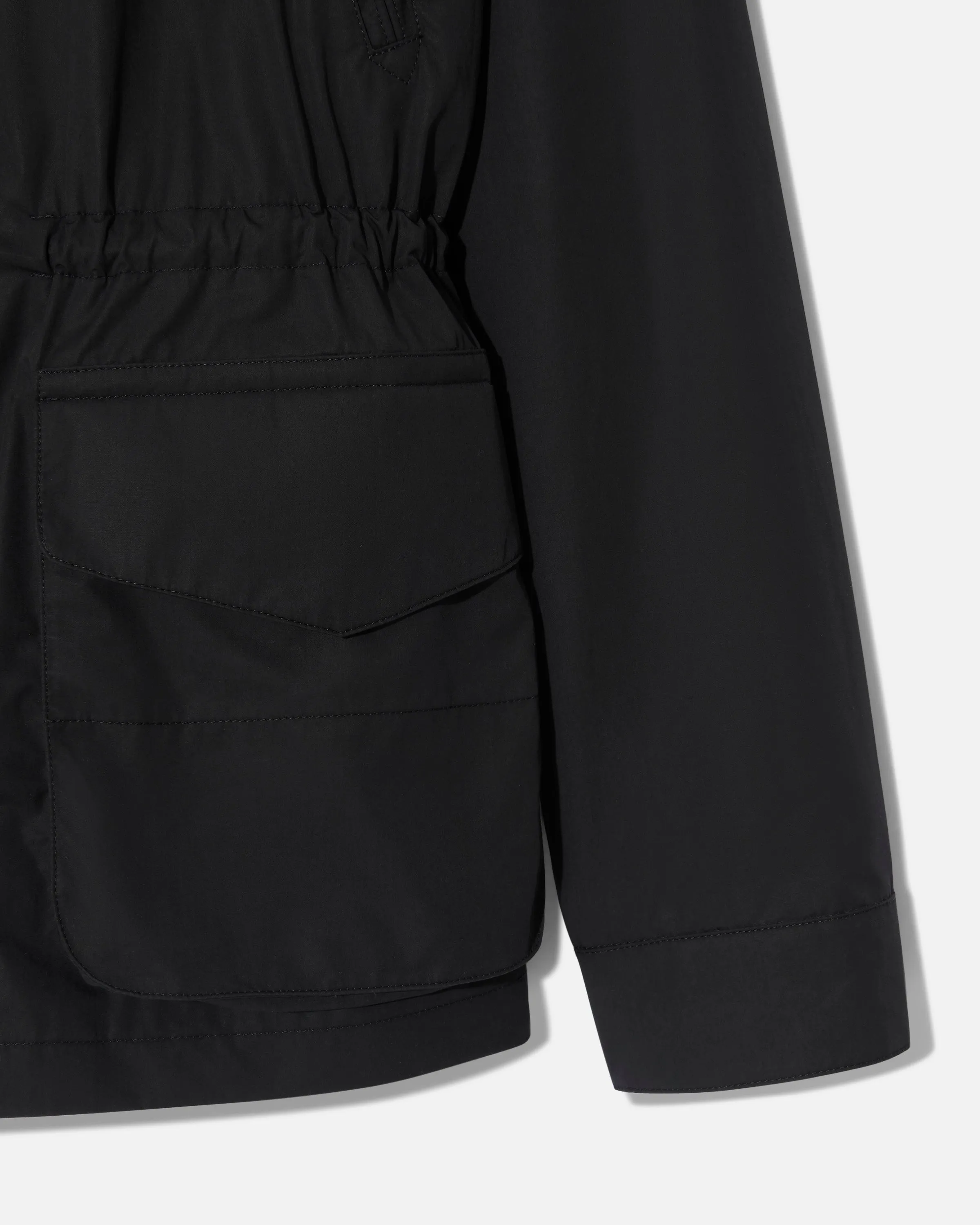 Field jacket cotton black sold by Rier product image thumbnail 4
