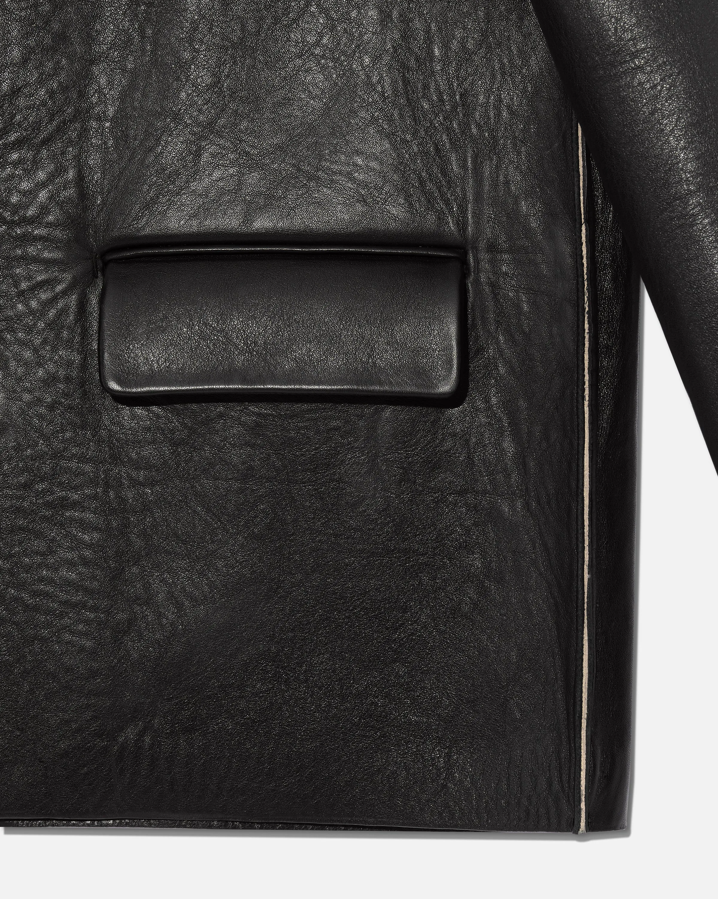Bonded leather jacket black sold by Rier product image thumbnail 4