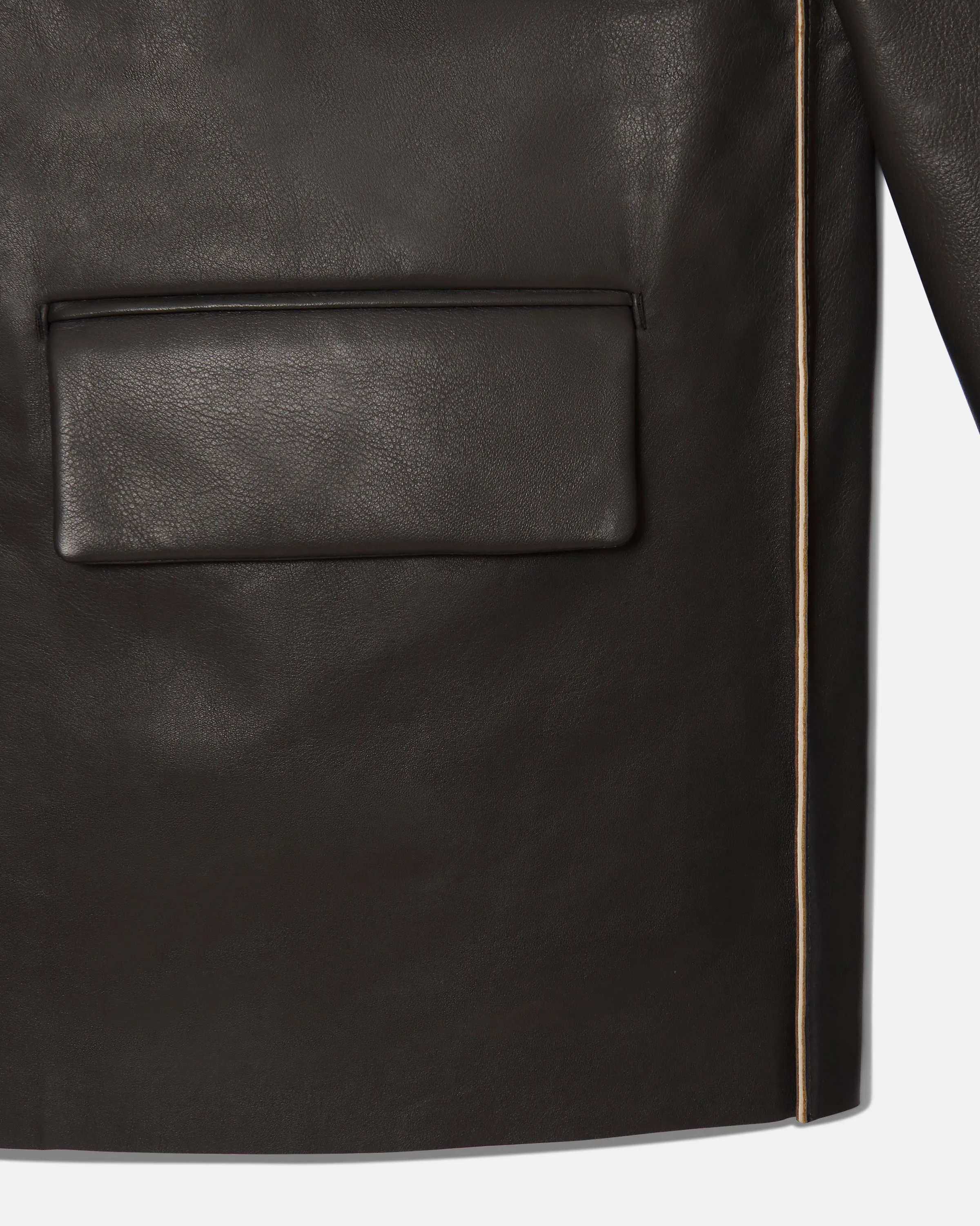 Bonded leather jacket ardoise sold by Rier product image thumbnail 4