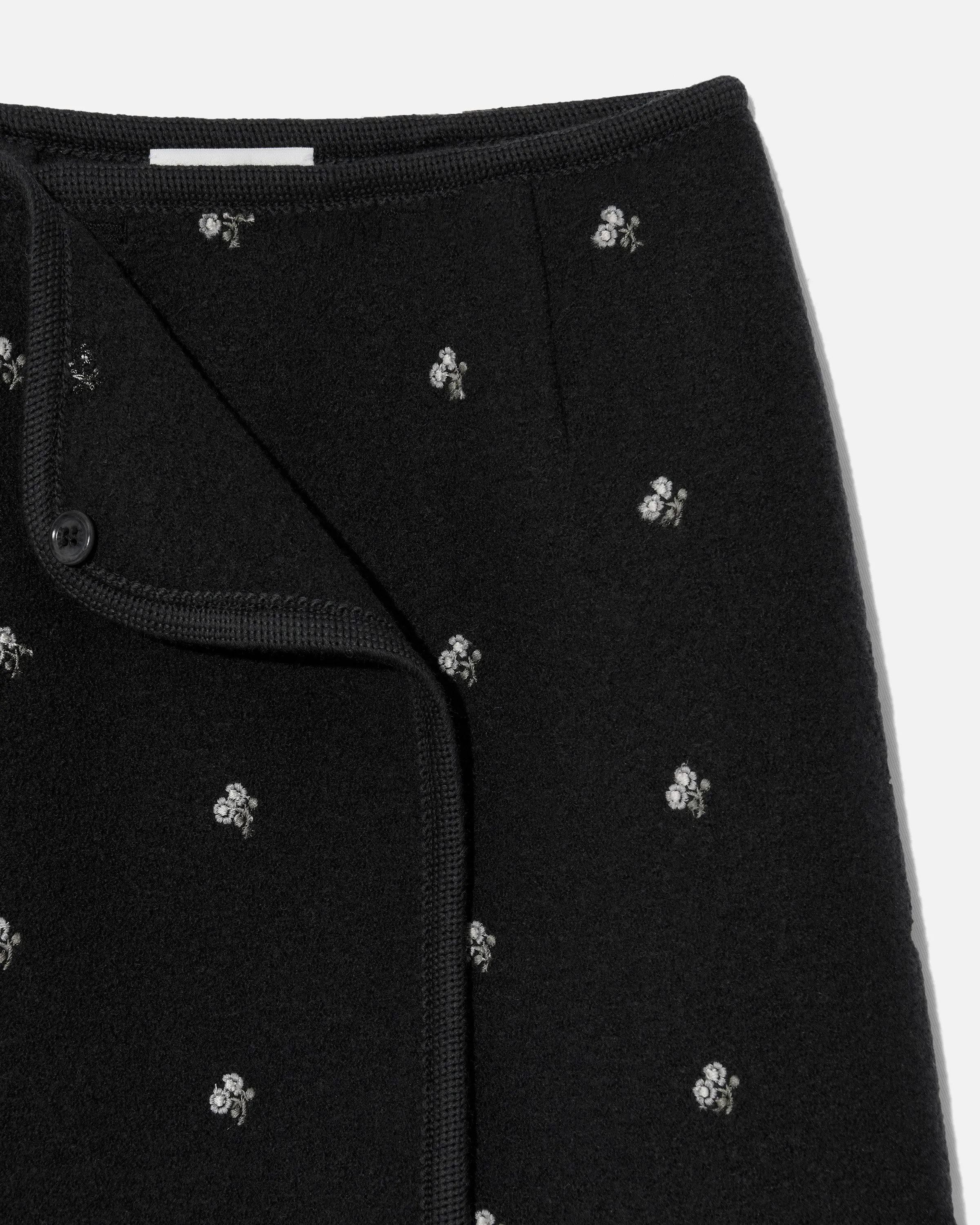 Walker wrap-skirt mini flowers black sold by Rier product image thumbnail 3
