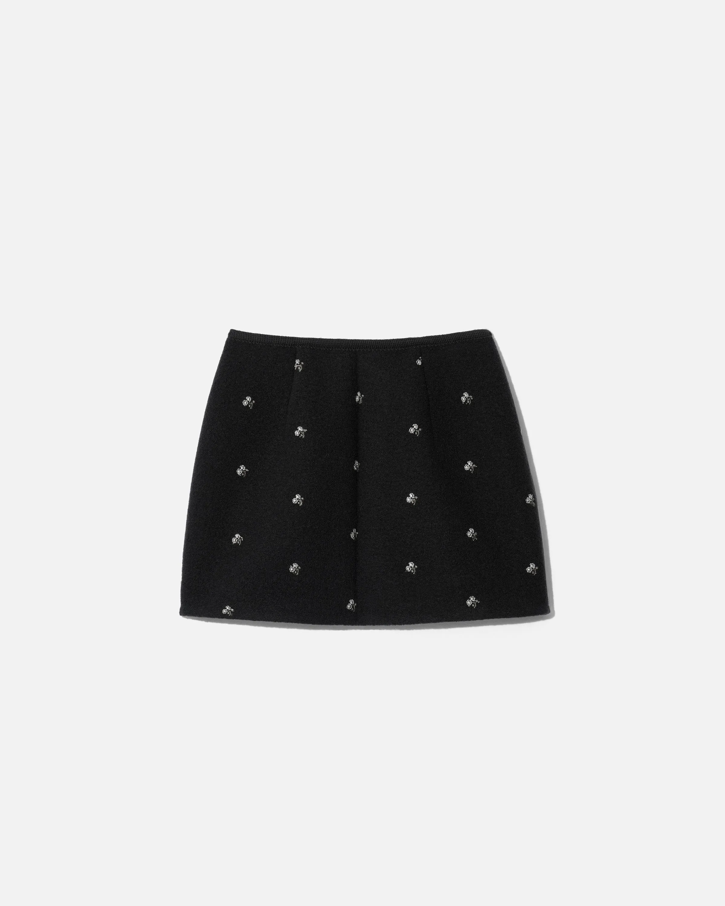 Walker wrap-skirt mini flowers black sold by Rier product image thumbnail 2