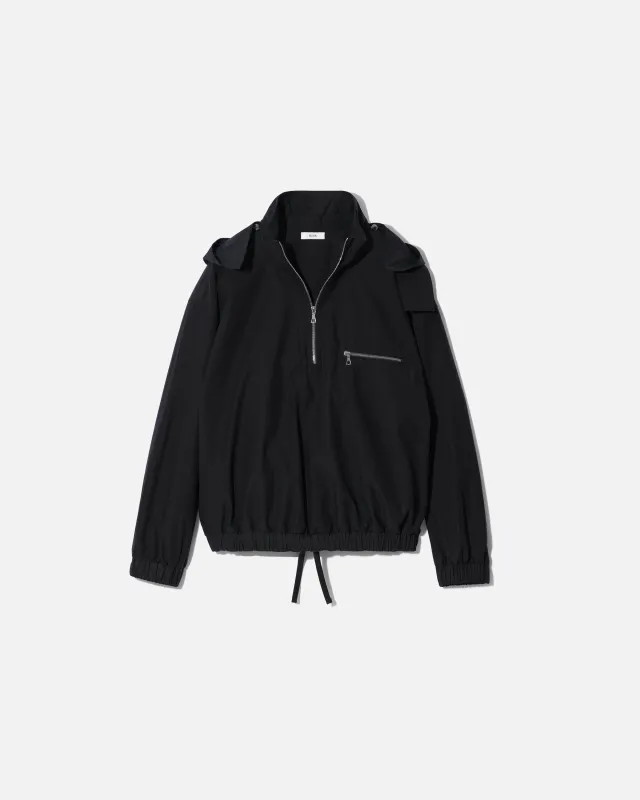 Windbreaker cotton black made by Rier