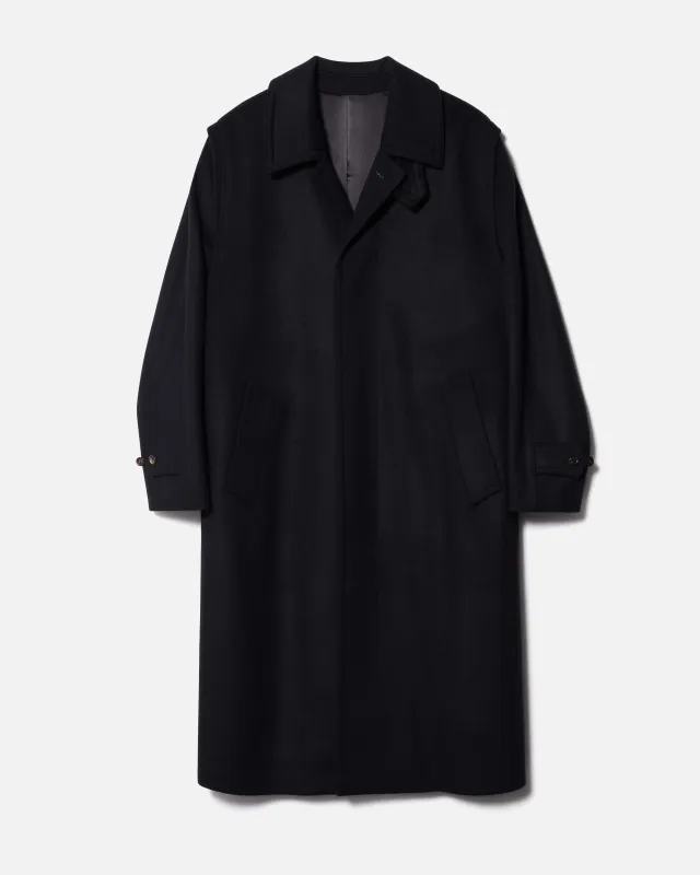 Loden coat classic black made by Rier