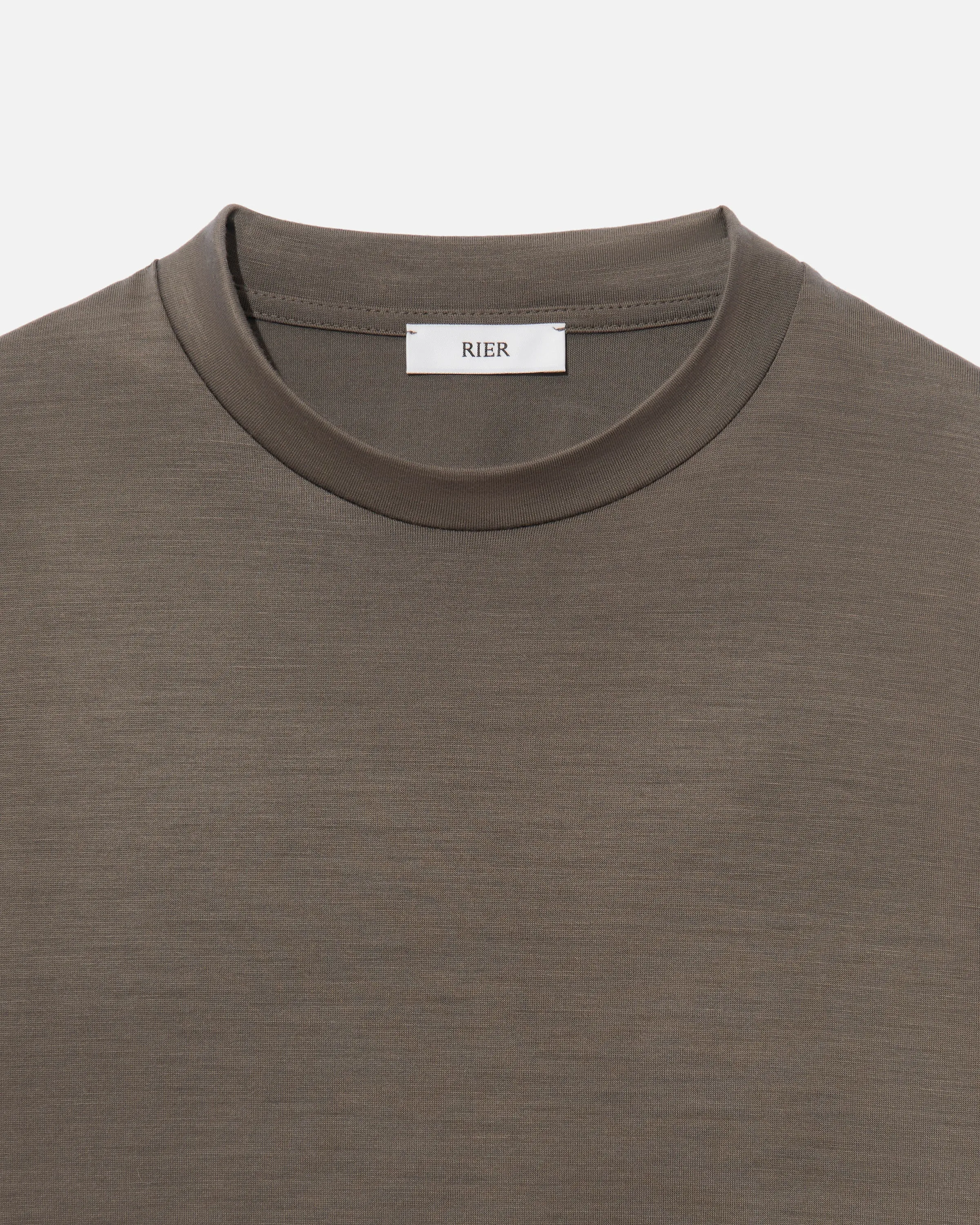 T-shirt roundneck jersey wool camoscio sold by Rier product image thumbnail 4