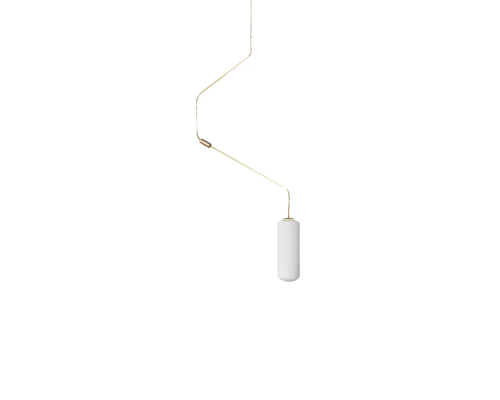 Ventus Pendant | Brass | Form 02 made by Frama