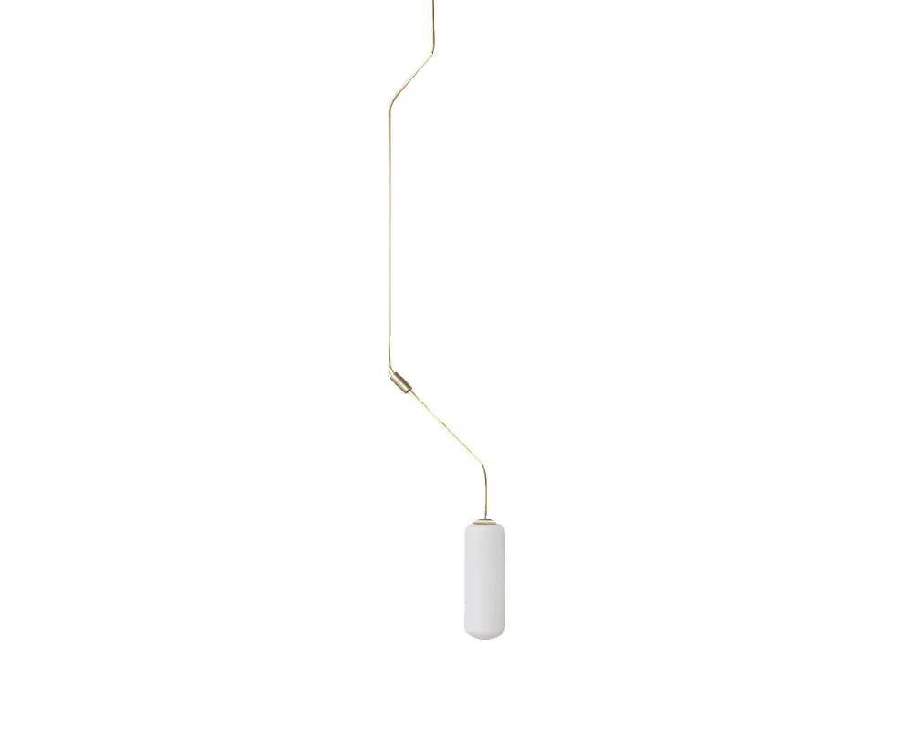 Ventus Pendant | Brass | Form 01 made by Frama