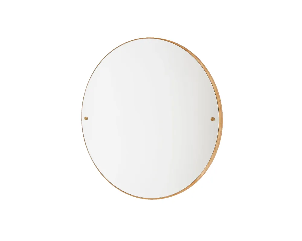 CM-1 Circle Mirror | Natural Oak | Medium made by Frama