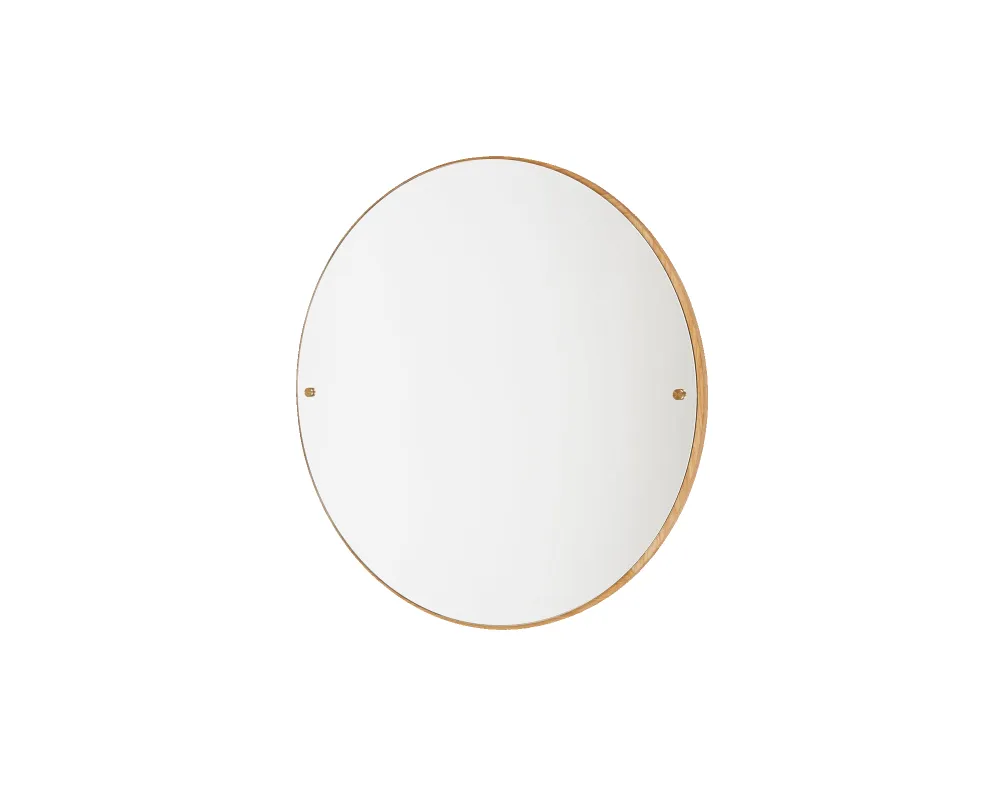 CM-1 Circle Mirror | Natural Oak | Small made by Frama