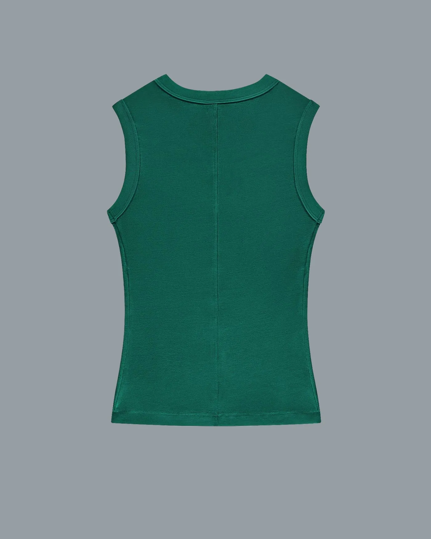 JILL TANK | Evergreen sold by FLORE FLORE product image thumbnail 2