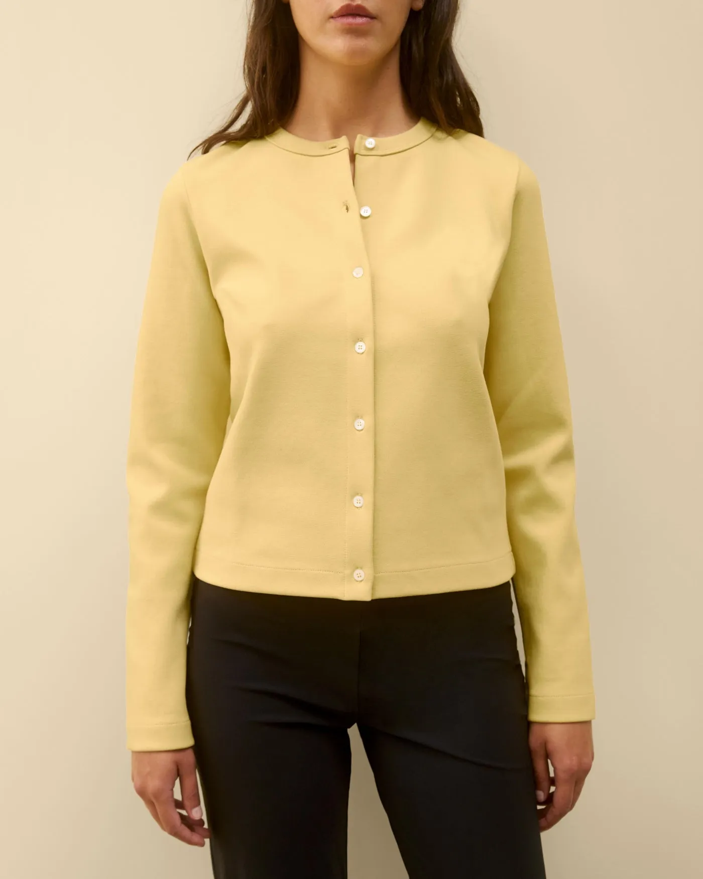 POPPY CARDIGAN | Straw sold by FLORE FLORE product image thumbnail 4