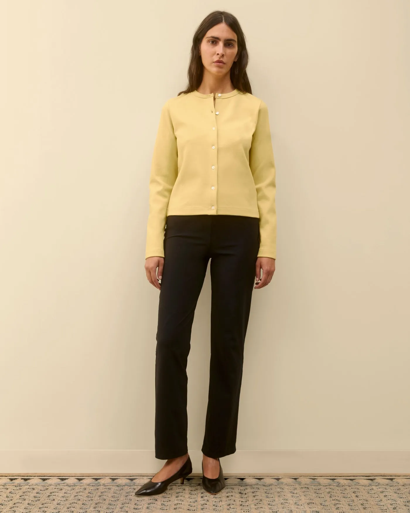POPPY CARDIGAN | Straw sold by FLORE FLORE
