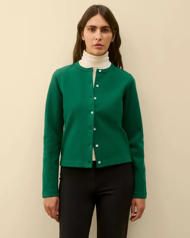 POPPY CARDIGAN | Evergreen made by FLORE FLORE