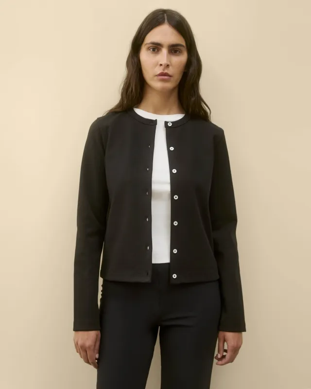 POPPY CARDIGAN | Black made by FLORE FLORE