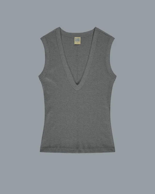DEWI TANK | Melee Grey made by FLORE FLORE