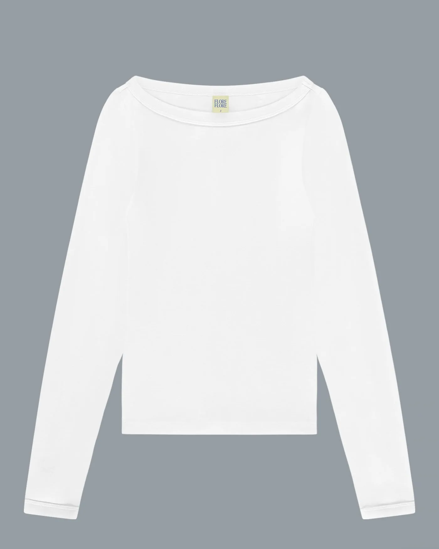 STEFFI LONGSLEEVE | White sold by FLORE FLORE