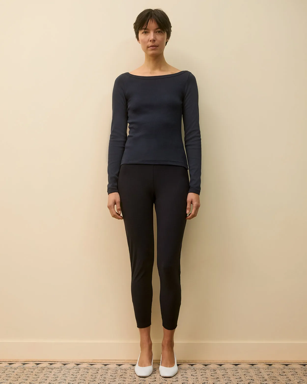 STEFFI LONGSLEEVE | Navy sold by FLORE FLORE product image thumbnail 2