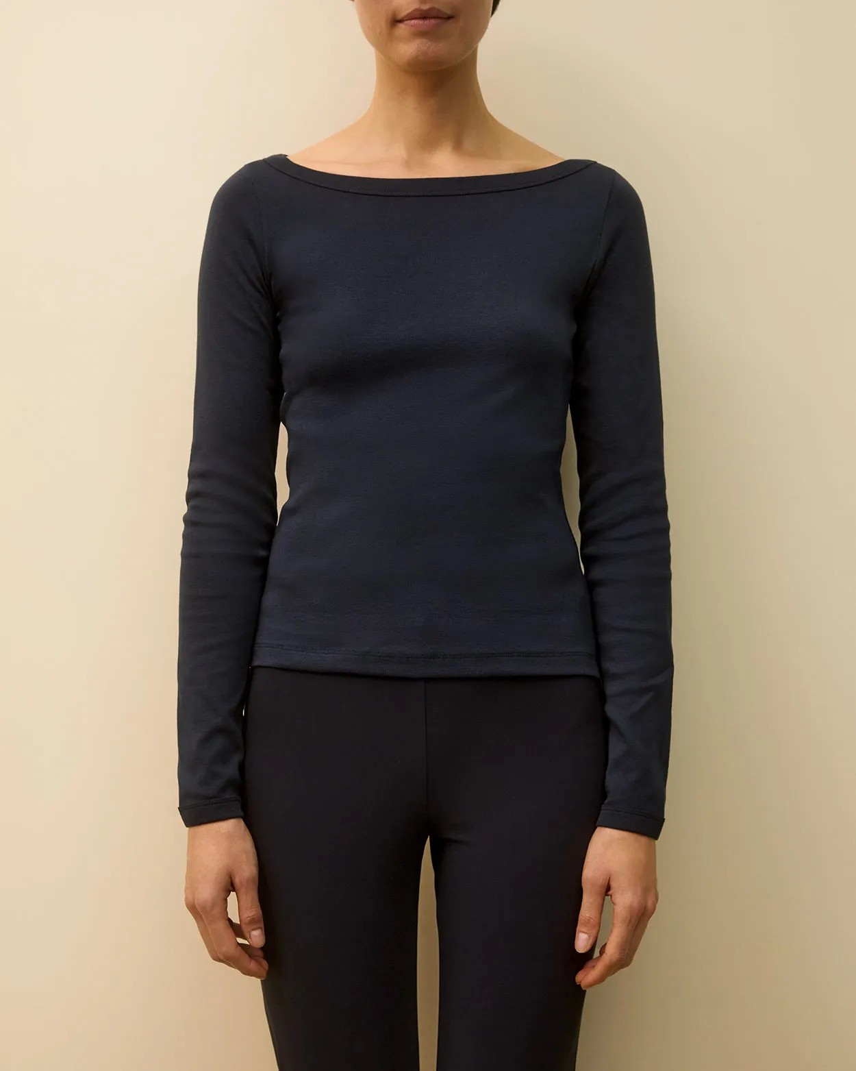 STEFFI LONGSLEEVE | Navy sold by FLORE FLORE product image thumbnail 4