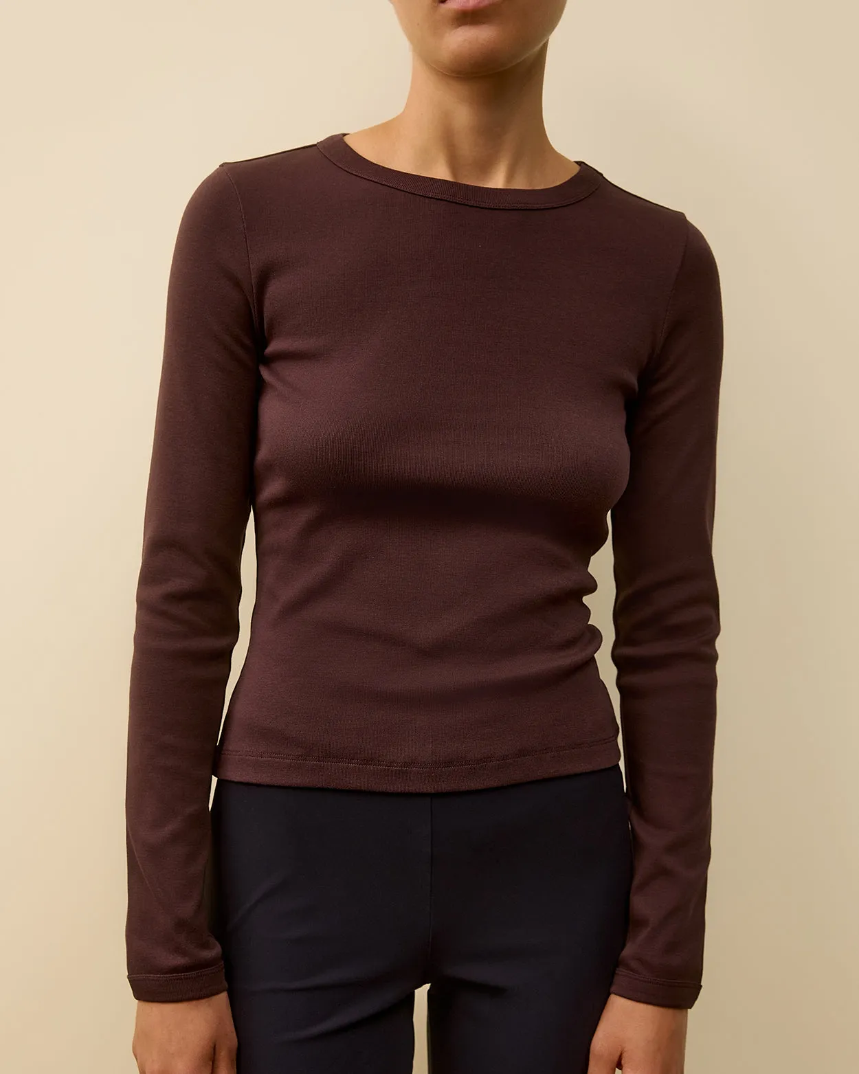 MAX TEE | Choco Plum sold by FLORE FLORE product image thumbnail 4