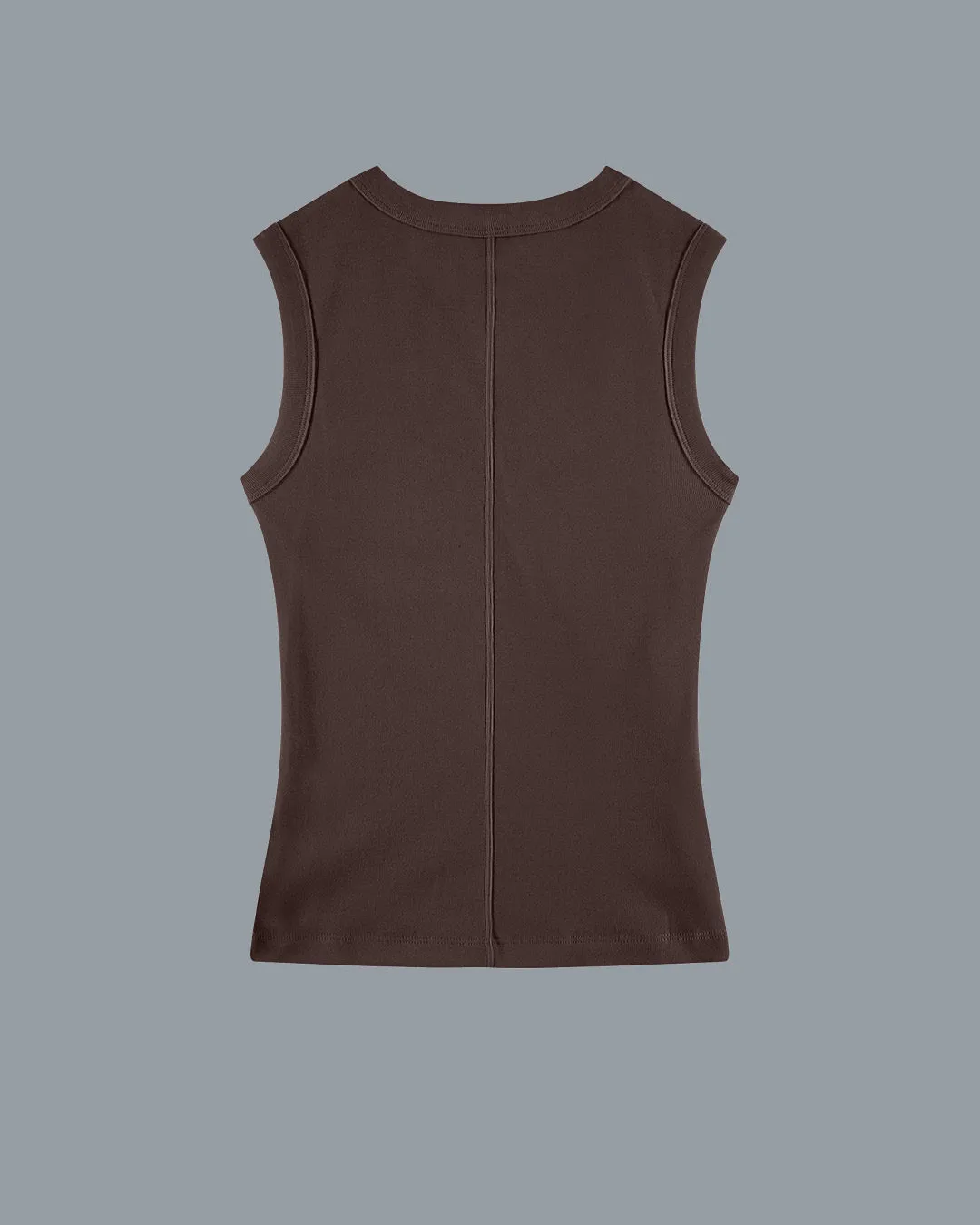 ESMÉ TANK | Choco Plum sold by FLORE FLORE product image thumbnail 2