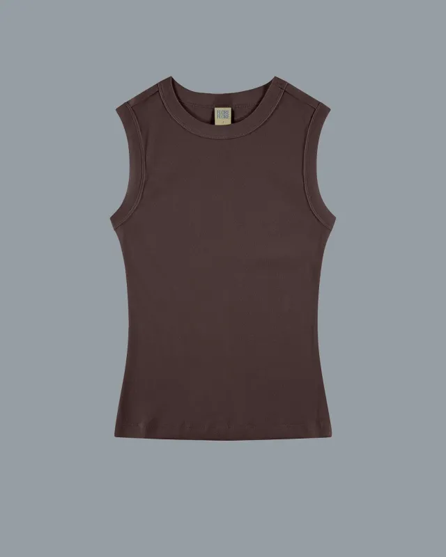 ESMÉ TANK | Choco Plum made by FLORE FLORE