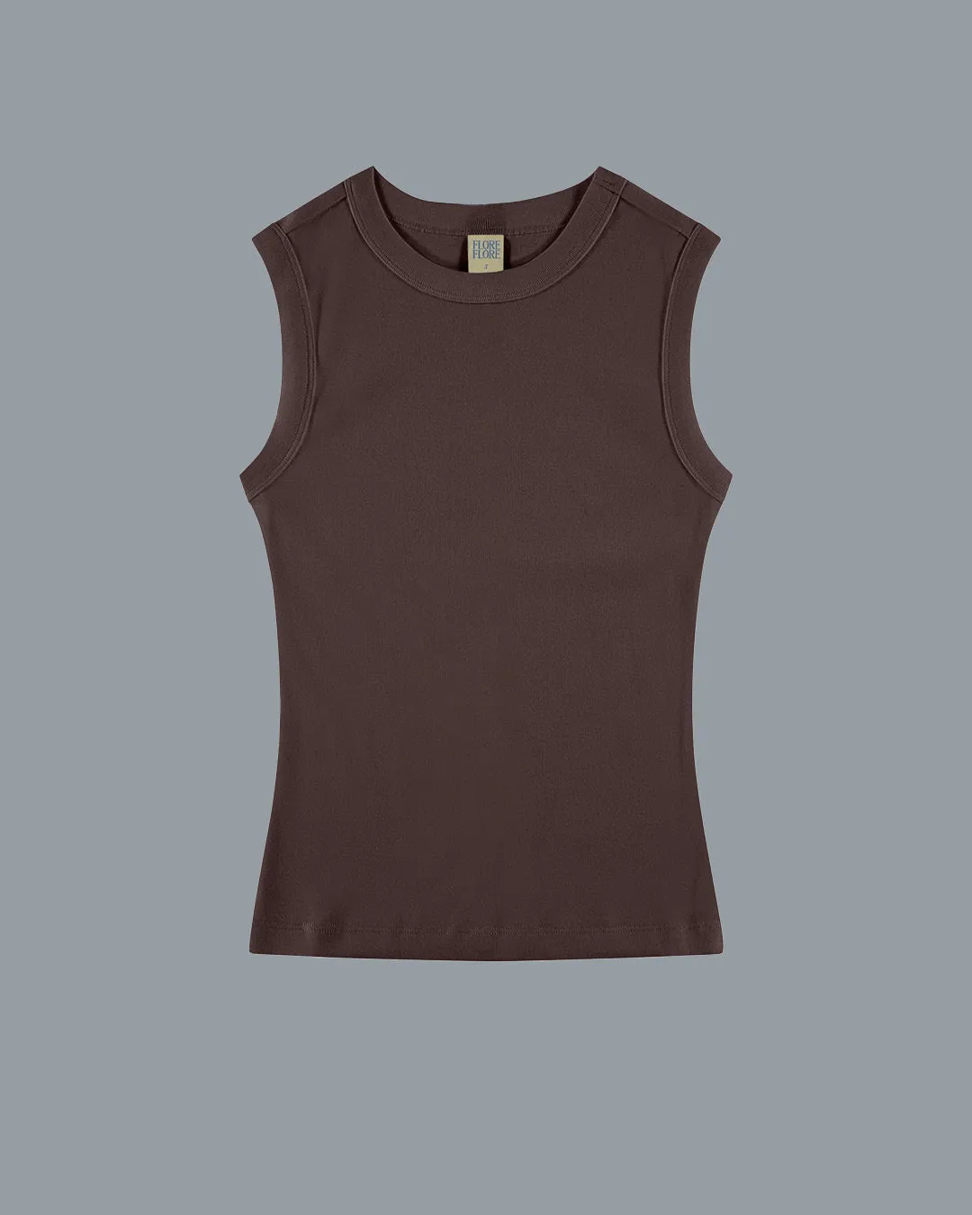 ESMÉ TANK | Choco Plum sold by FLORE FLORE