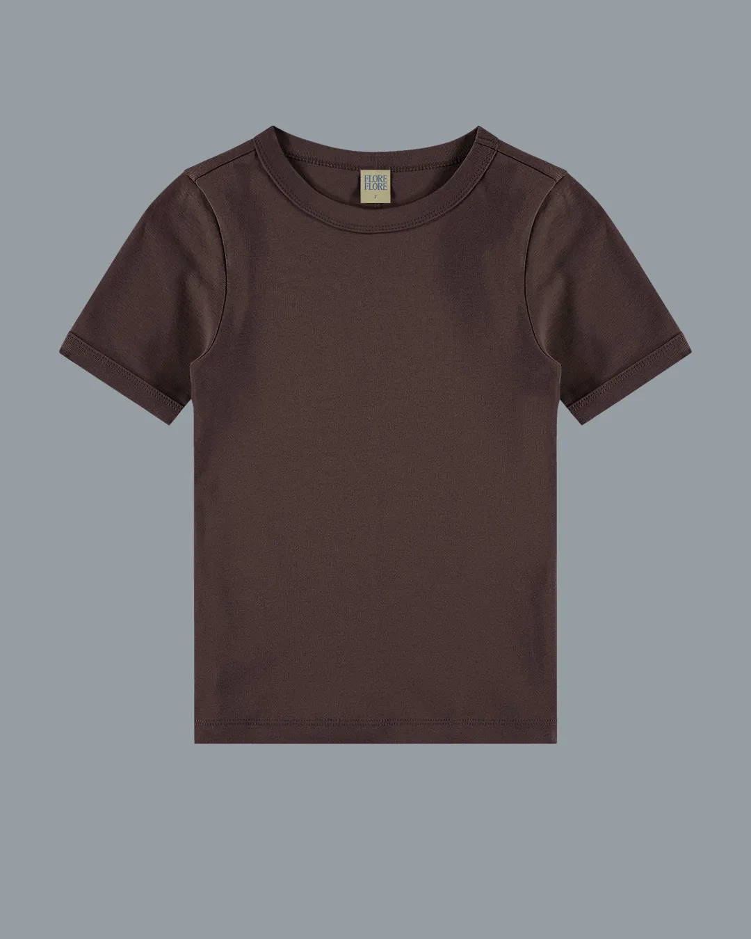 CAR TEE | Choco Plum sold by FLORE FLORE