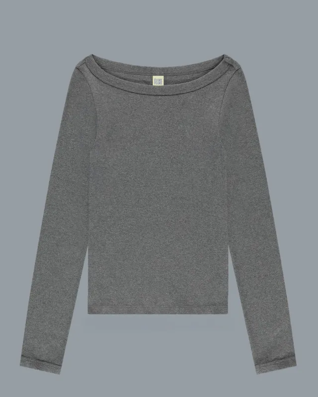 STEFFI LONGSLEEVE | Melee Grey made by FLORE FLORE