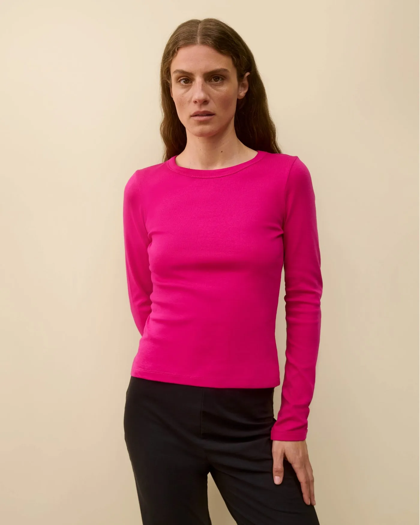 MAX TEE | Fuchsia sold by FLORE FLORE product image thumbnail 2