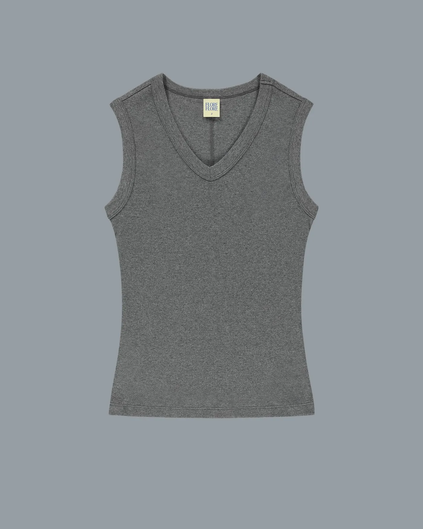 JILL TANK | Melee Grey sold by FLORE FLORE product image thumbnail 5