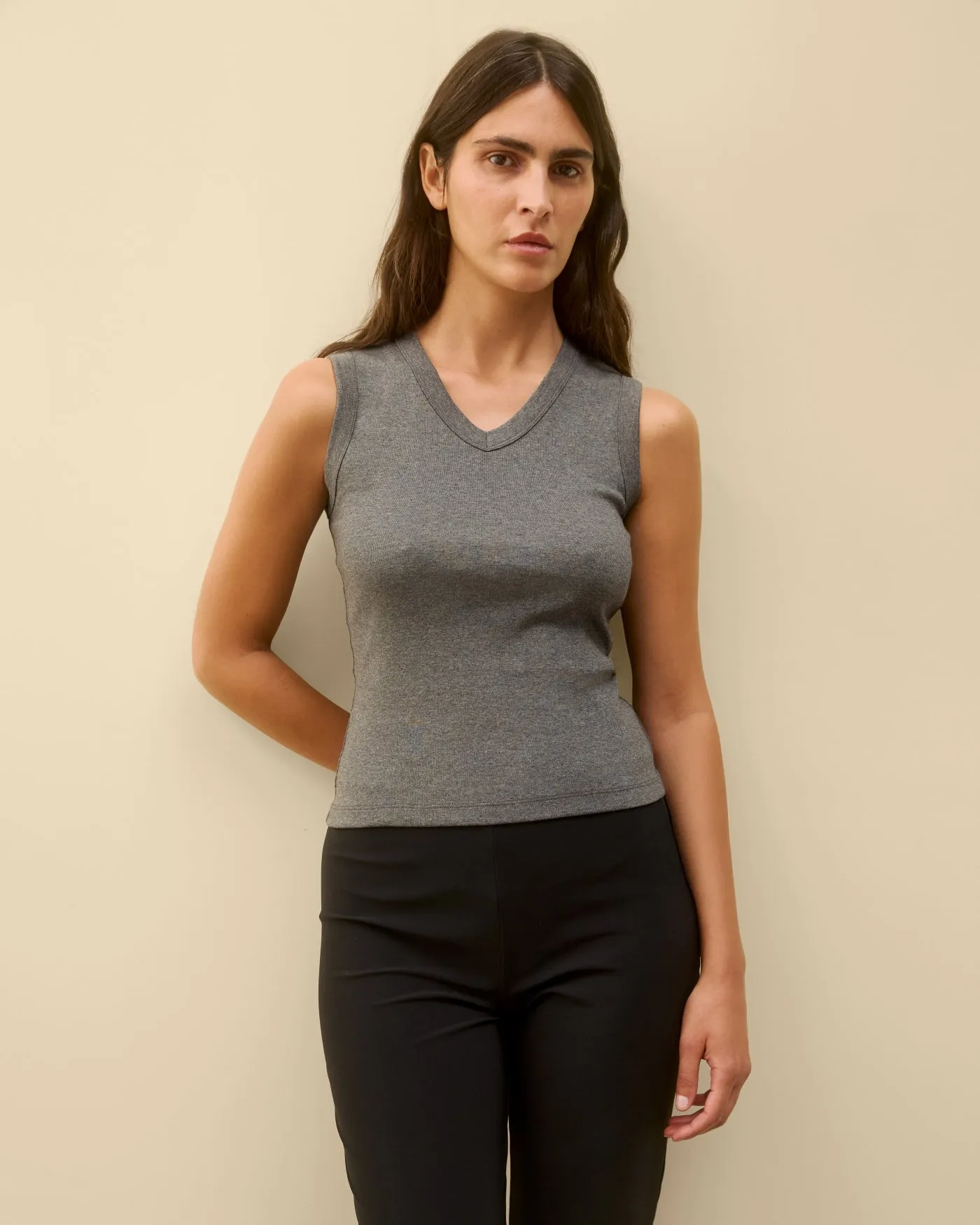 JILL TANK | Melee Grey sold by FLORE FLORE