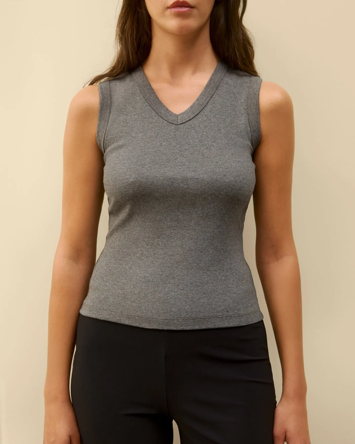 JILL TANK | Melee Grey sold by FLORE FLORE product image thumbnail 4