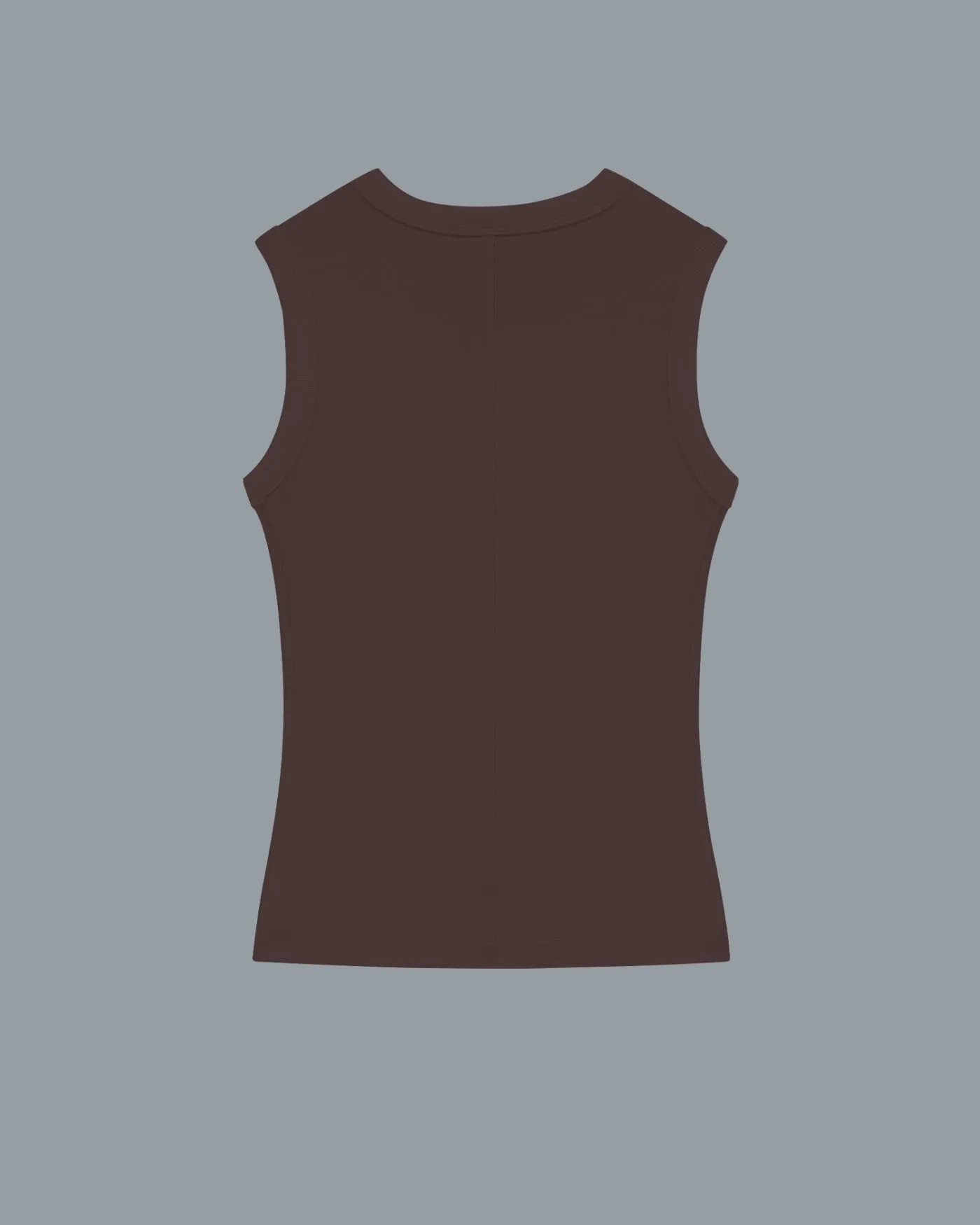 JILL TANK | Choco Plum sold by FLORE FLORE product image thumbnail 2