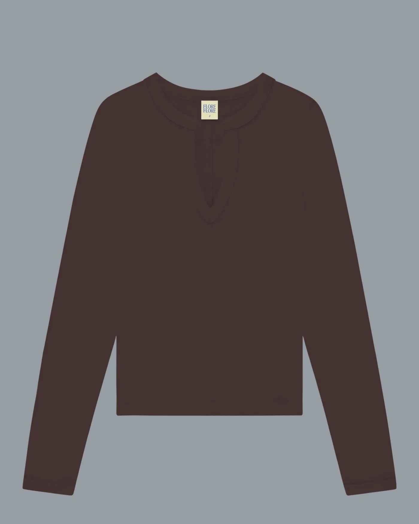 IMAN LONGSLEEVE | Choco Plum sold by FLORE FLORE