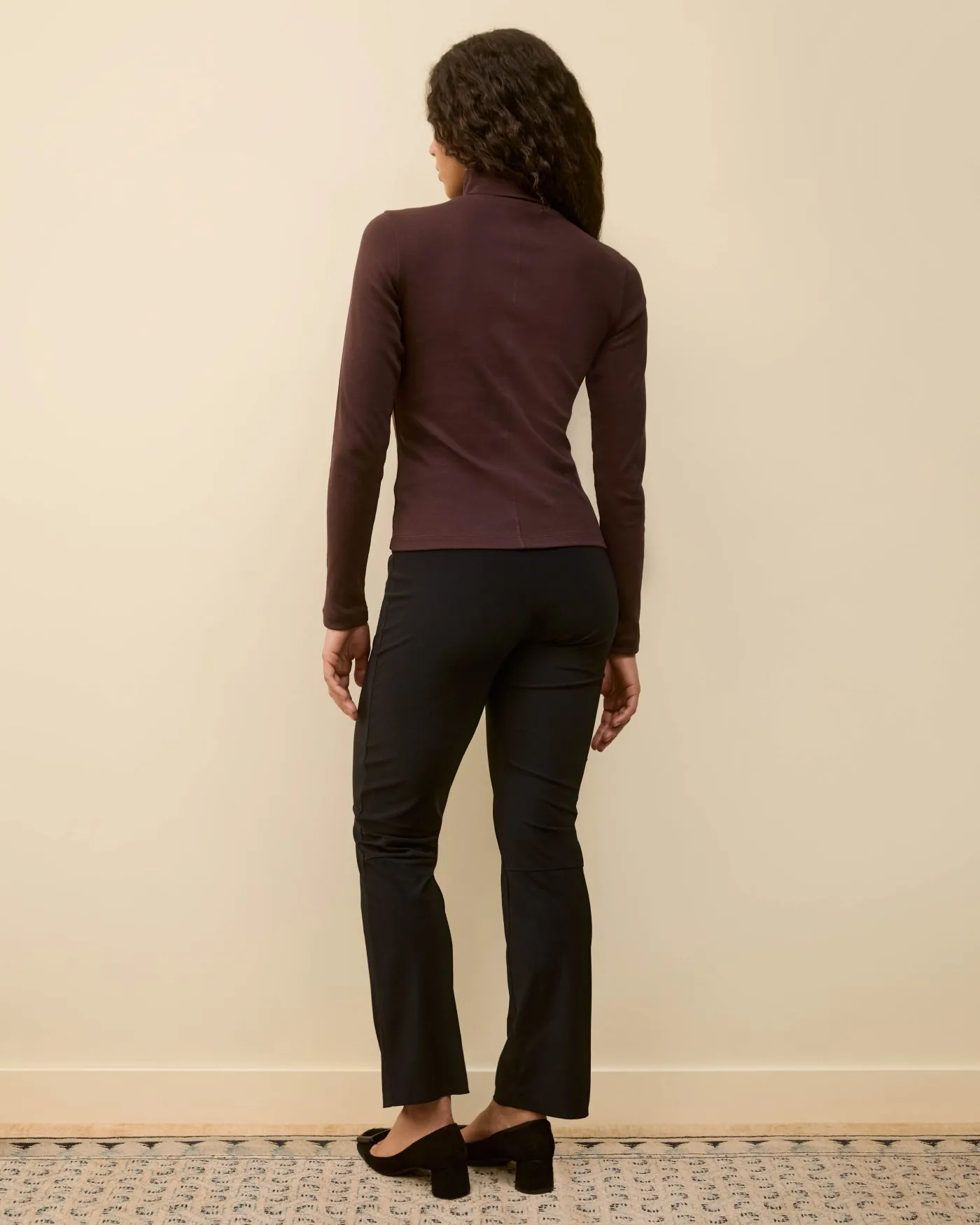 DINAH TURTLENECK | Choco Plum sold by FLORE FLORE product image thumbnail 3