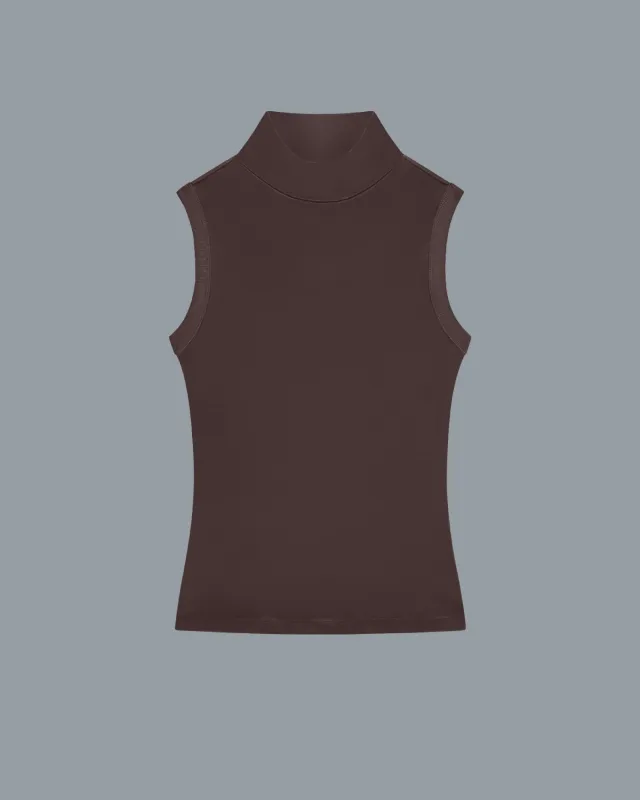DINAH TANK | Choco Plum made by FLORE FLORE