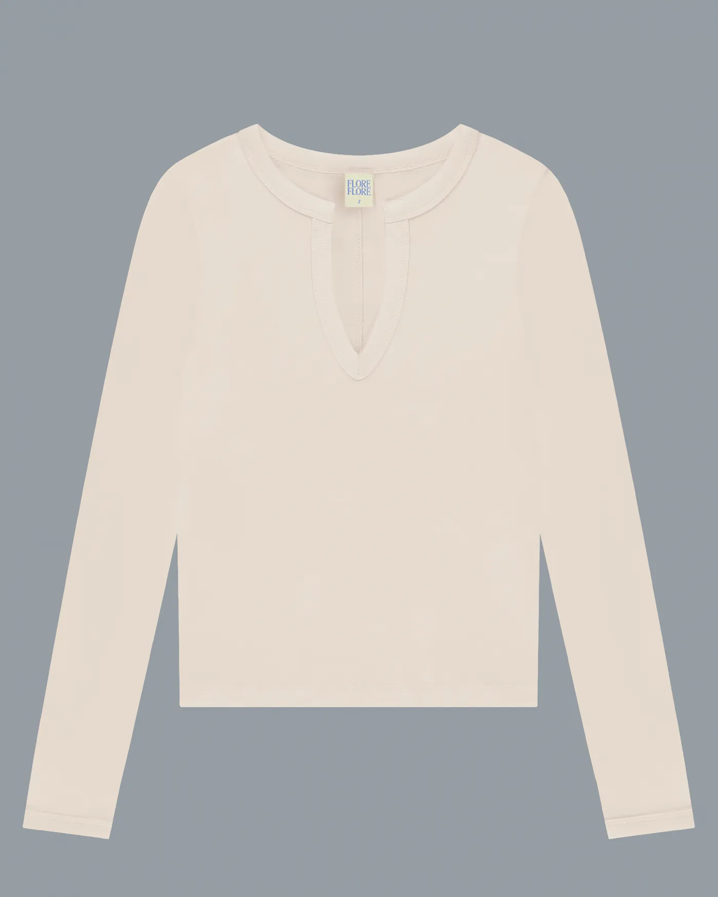 IMAN LONGSLEEVE | Off White sold by FLORE FLORE