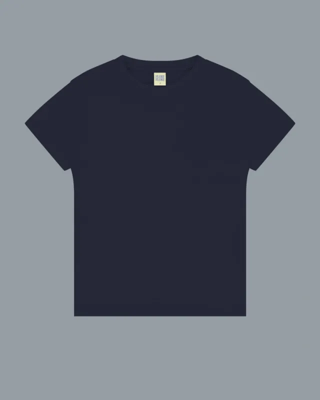 MONICA TEE | Navy made by FLORE FLORE